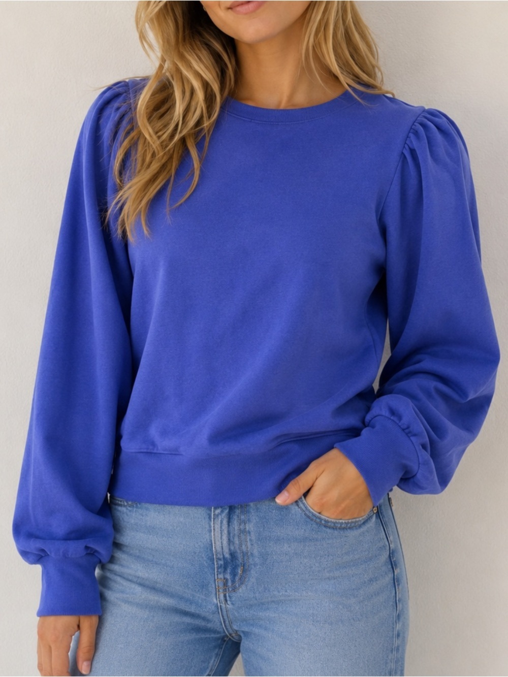 Halogen Puff Sleeve Sweater size XS